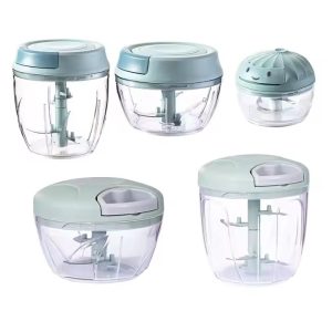 Hyri Kitchen Accessories Multi Manual Pull Fruit Cutter Onion Garlic Chopper Mini Grater Slicer Vegetable Chopper Garlic Grinder