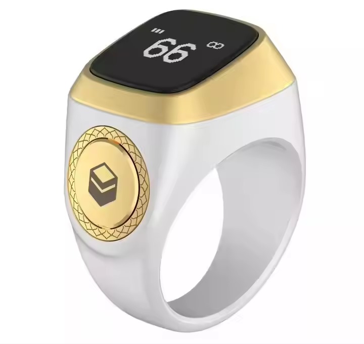 Hand Counters Smart Rings Electronic Ring Tasbeeh Wearable Digital Finger Prayer Muslim Smart Ring With Tasbih Beads - Image 4