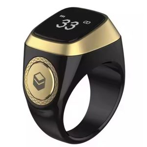 Hand Counters Smart Rings Electronic Ring Tasbeeh Wearable Digital Finger Prayer Muslim Smart Ring With Tasbih Beads