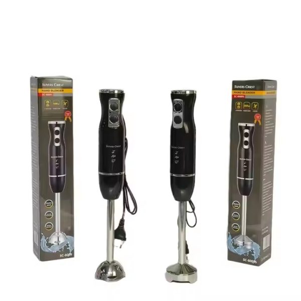 Multifunctional Variable Two Speeds Mixer High Speed Electric Immersion Blender Stick Stainless Steel Hand Blender Set