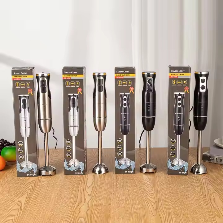 Multifunctional Variable Two Speeds Mixer High Speed Electric Immersion Blender Stick Stainless Steel Hand Blender Set - Image 3