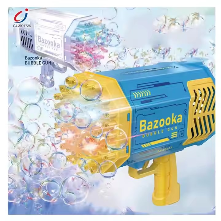 Automatic Bubble Blower Maker Gun Kids Toy Juquetes Bubble Gun Rocket Bazooka Launcher Bubble Machine Guns 69
