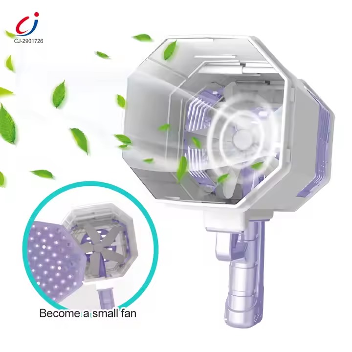 Automatic Bubble Blower Maker Gun Kids Toy Juquetes Bubble Gun Rocket Bazooka Launcher Bubble Machine Guns 69 - Image 3