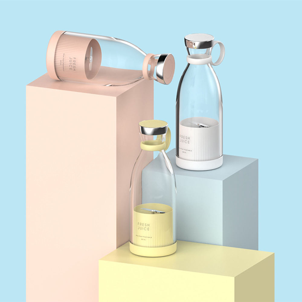 500ML Portable Electric Fruit Juicer USB Rechargeable Machine Sports Mini Bottle Juicing Blender - Image 2