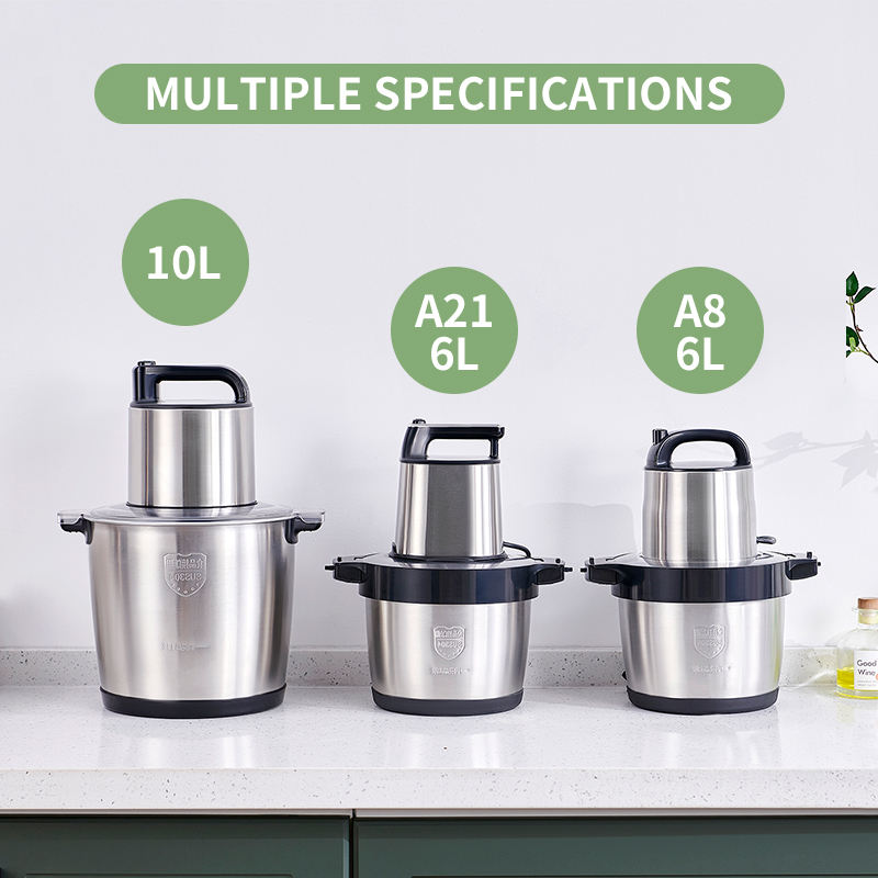 Stainless Steel Fufu Yam Pounding Machine Big Meat Grinder Electric Yam Pounder 6L 10L 12l Meat Chopper - Image 5